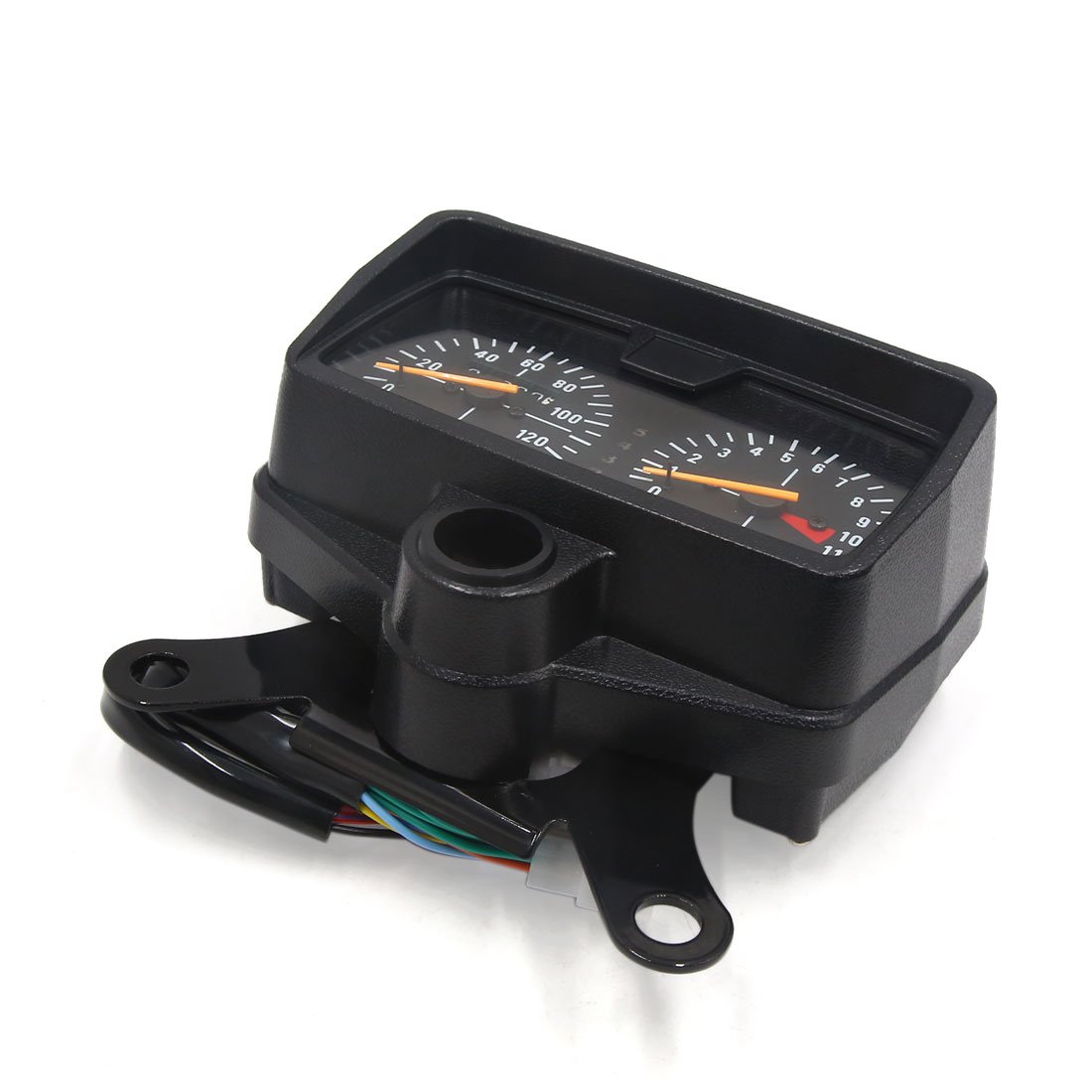 Motorcycle Scooter 0-120Km/h Odometer Tachometer Speedometer Gauge Meter DC12V 3W for CG (id: 65e 248 5cd 2c3 db1