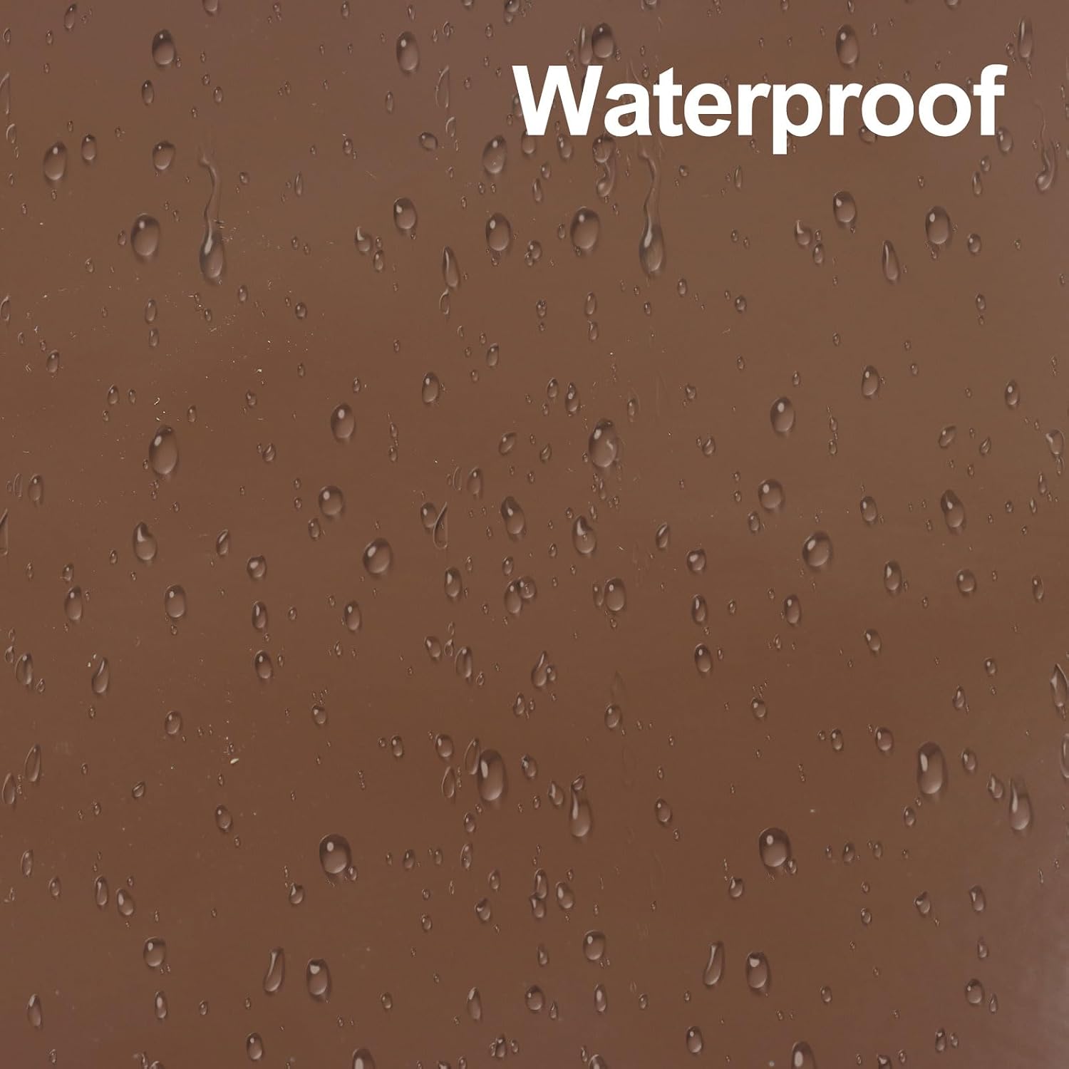 Luomorgo Brown Permanent Vinyl Roll - Glossy Waterproof Adhesive Vinyl for Cups, Windows, Home Decals, Outdoor Signs & Scrapbooking (12" x 5FT, 1 Roll)