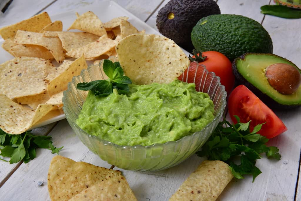 Guacamole tradicional Suave. PACK - 6. Salsa de guacamole Estilo Casero. Elaborado con 05% de aguacate fresco. Ideal para dipear y acompañar.