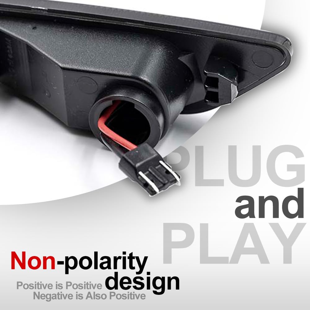 COPPIA FRECCE LATERALI PROGRESSIVE LED FIAT STILO OSCURATE ACCENSIONE