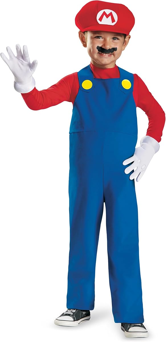 Nintendo Super Mario Brothers Mario Boys Toddler Costume