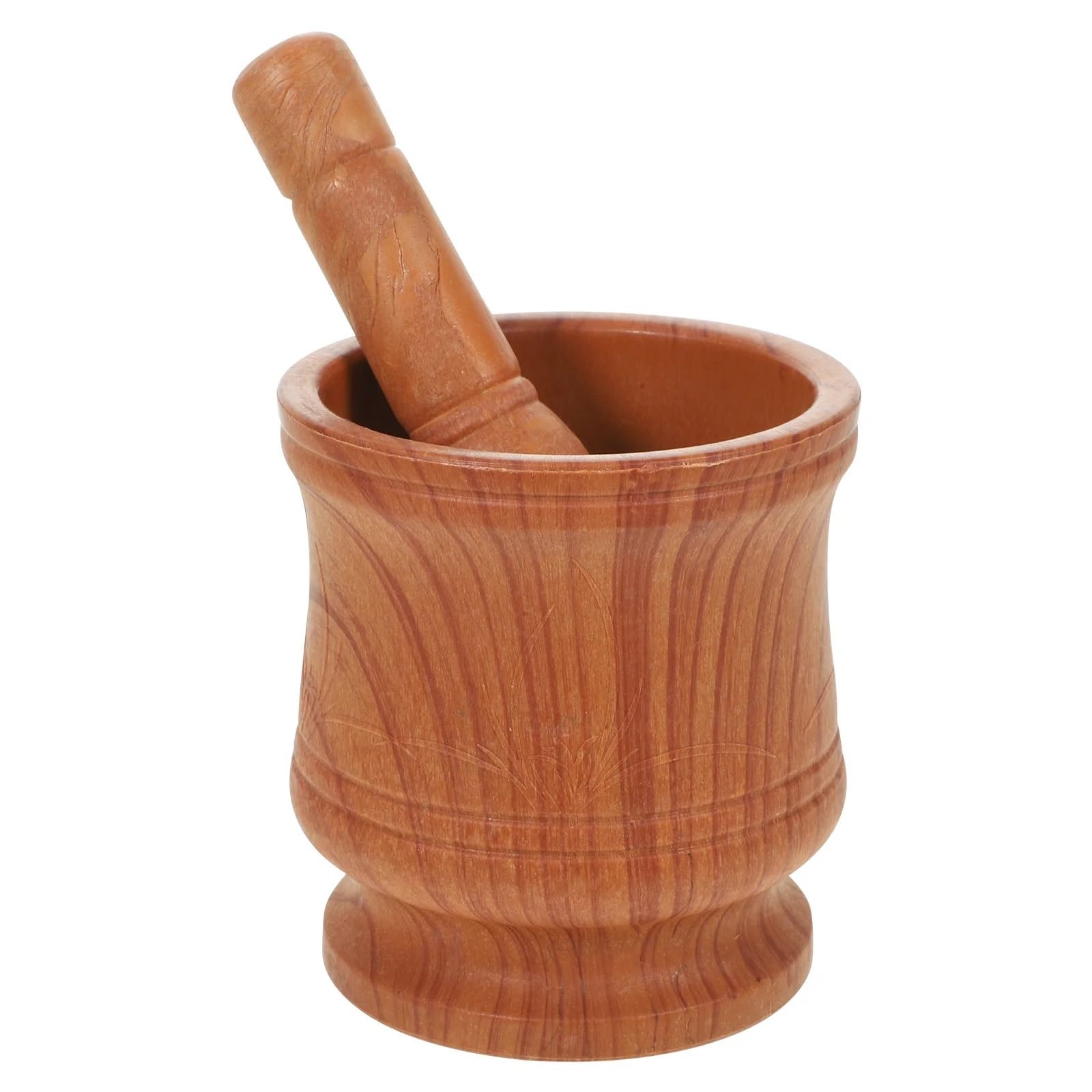 Set di pestello e Mortaio per spezie, sminuzzatore per Aglio, Set di Mortaio con pestello e Ciotola Grande per macinare