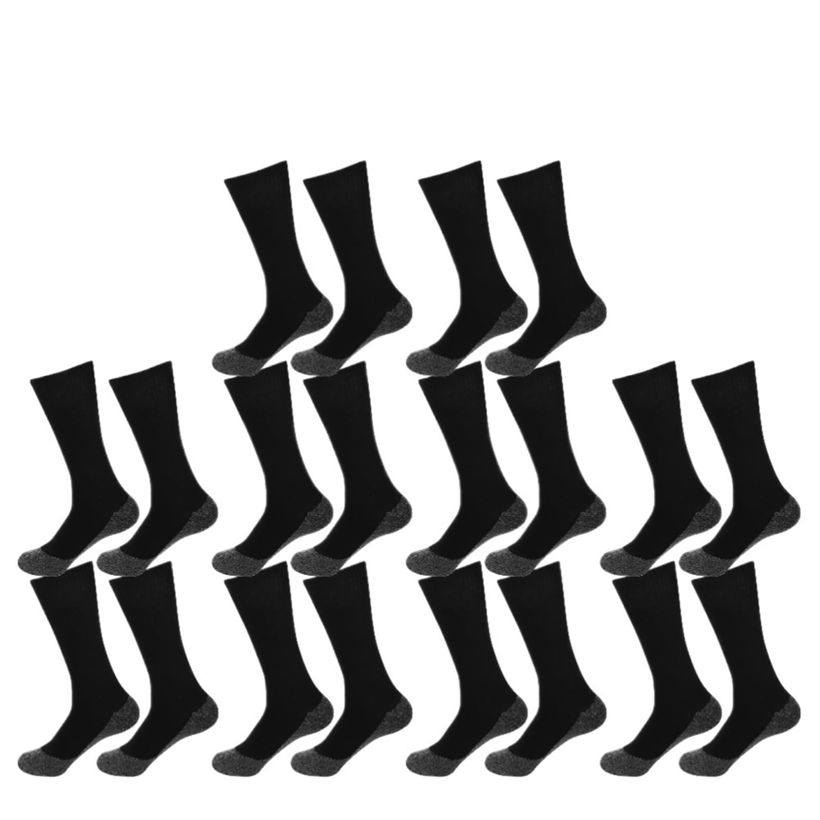 Calcetines térmicos autocalentables de invierno, suaves, elásticos, gruesos y antideslizantes, for hombre mujer, for esquí al aire libre, 5 o 10 pares Para Esquiar, Snowboard