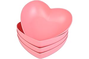 Bamboo Fiber Big Heart-shaped Bowl