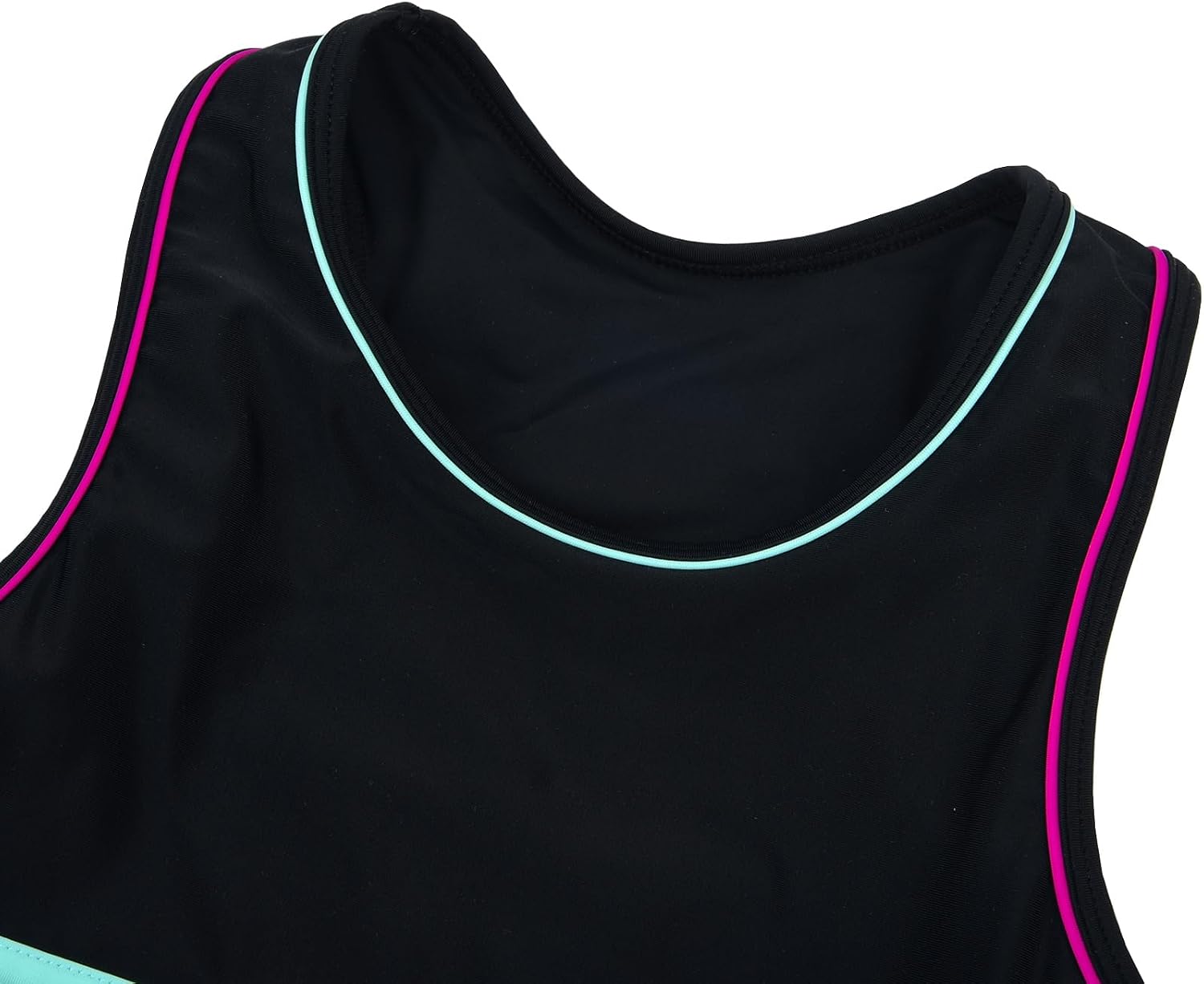 Uhnice Girls Swimsuit Two Piece Tankini Swimwear with Boyshort