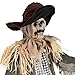Animated Creepy Scarecrow Halloween Decoration and Prop, 55