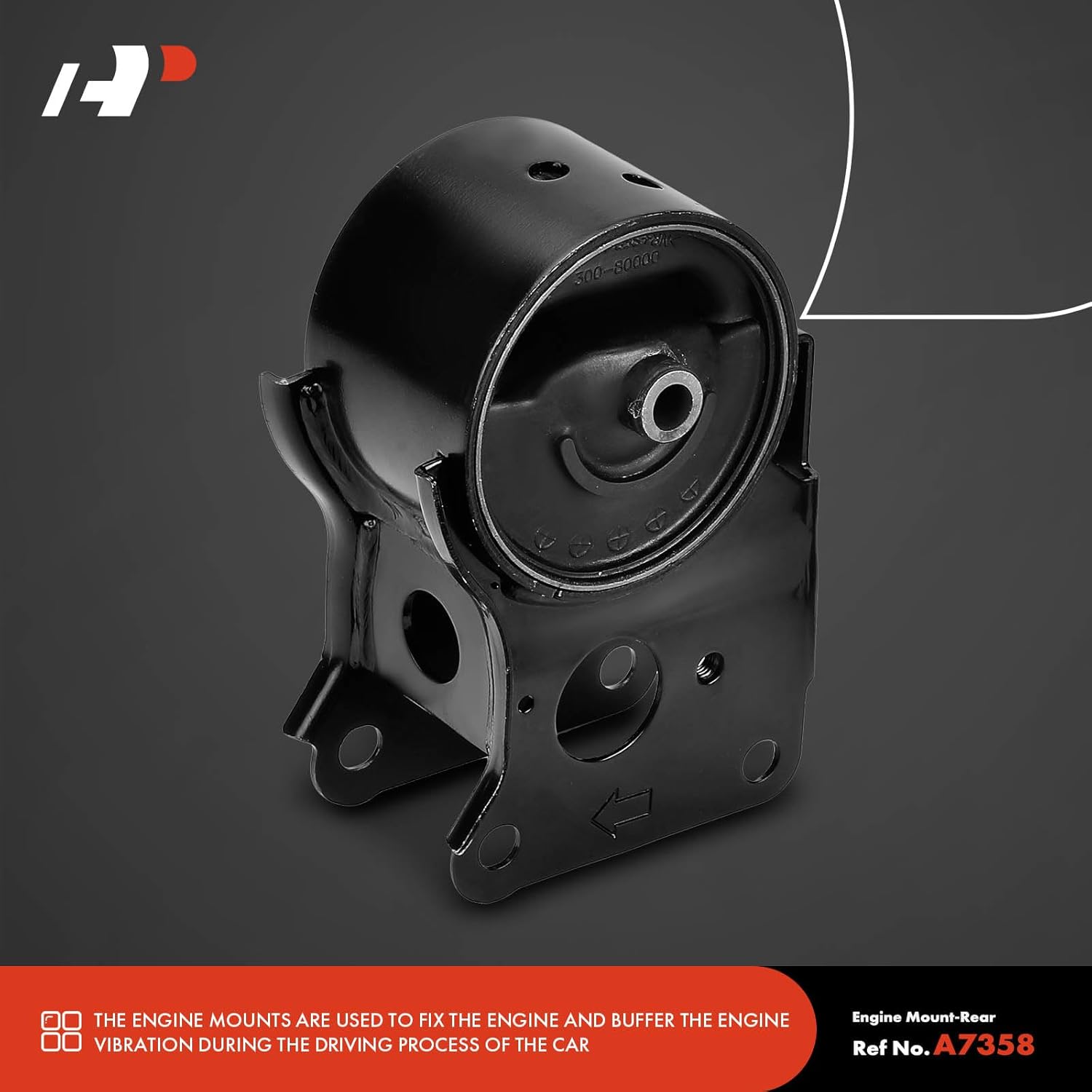 A-Premium Engine Motor Mount and Transmission Mount Kit Compatible with Nissan Murano 2003 2004 2005 2006 2007 3.5L, FWD, Automatic Transmission, 4-PC Set, Replace# 112708J110, 11220CA00A