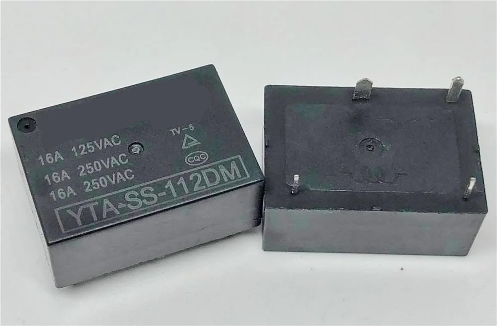 Relé electromecánico YTA-SS-105DM 5V de 4 pines para automatización 3