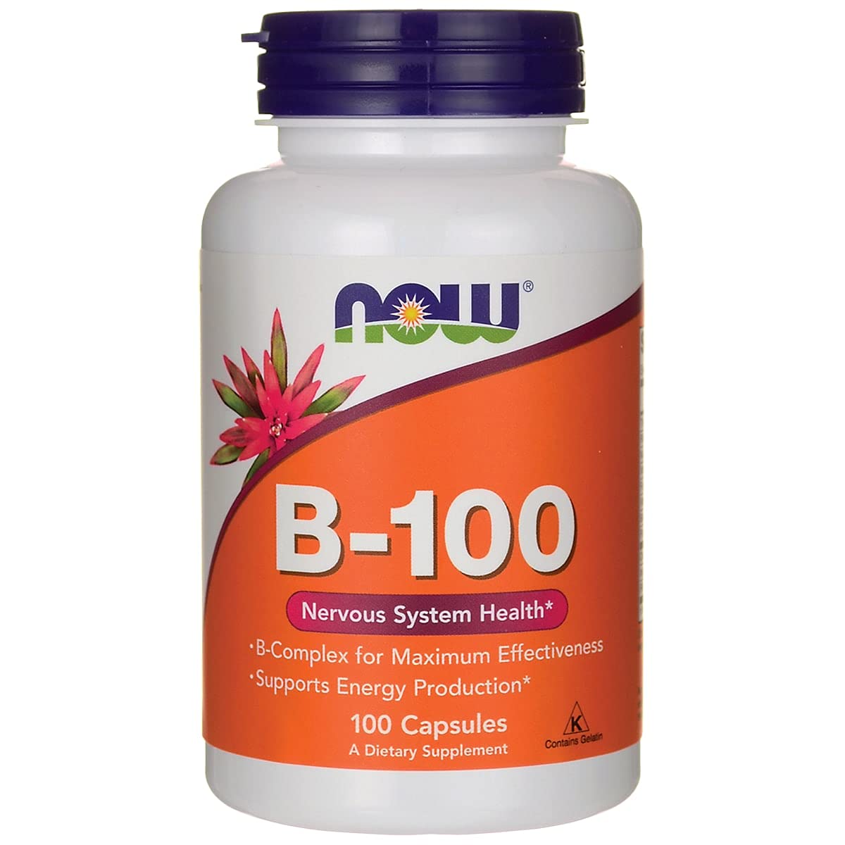 B-100 (High Potency B-Complex) 100 Capsules