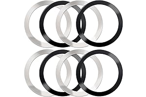 8 Pack Universal Metal Rings for Magnetic Wireless Charger