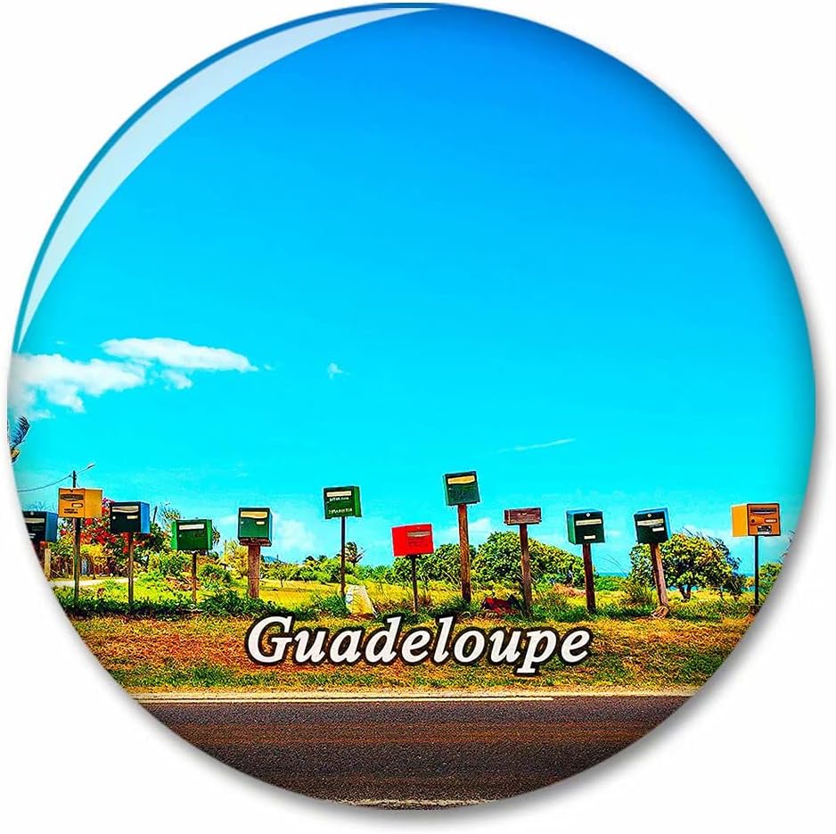 Guadeloupe Fridge Magnet Decorative Magnet Bottle Opener Tourist City Travel Souvenir Collection Gift Strong Refrigerator Sticker