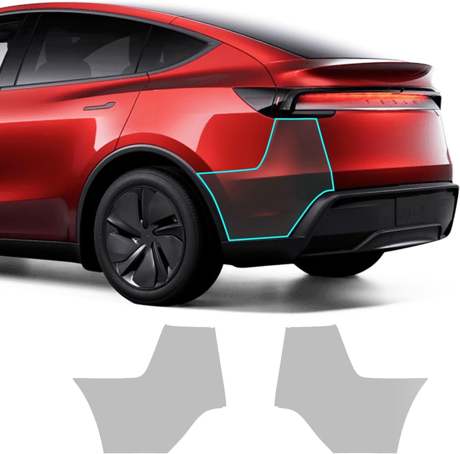 for 2025 2026 Tesla Model Y Juniper TPU PPF Paint Protective Film Custom Fit Anti Scratch Self Healing Shield Guard Tesla Finishing Accessories for Trunk Bumper