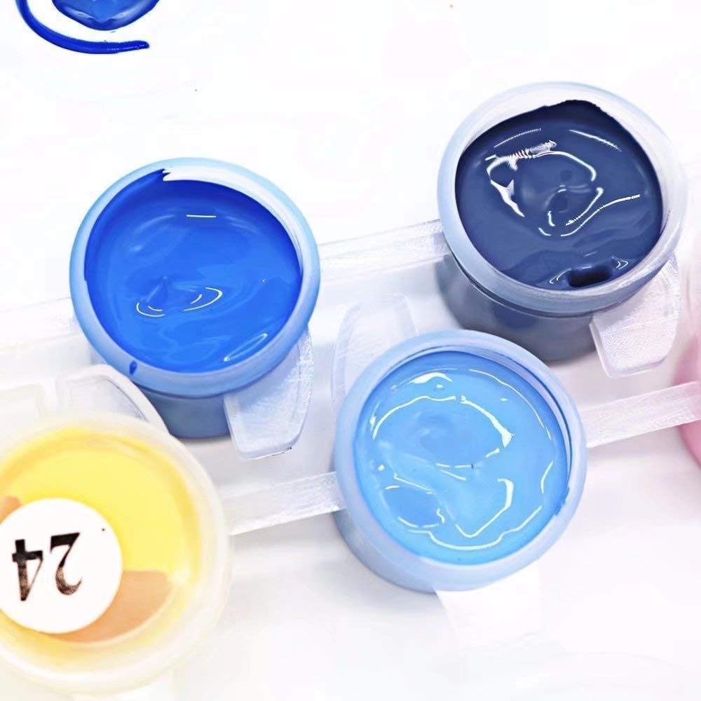 Peinture Par Numéro Chevaux à La Fin De. - Nature Et Découvertes