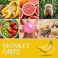 Vista 2 de Monkey Farts - Cera vegana vertida a mano fuertemente perfumada, 12 cubos de cera perfumada, 6.4 onzas en 2 paquetes de 6