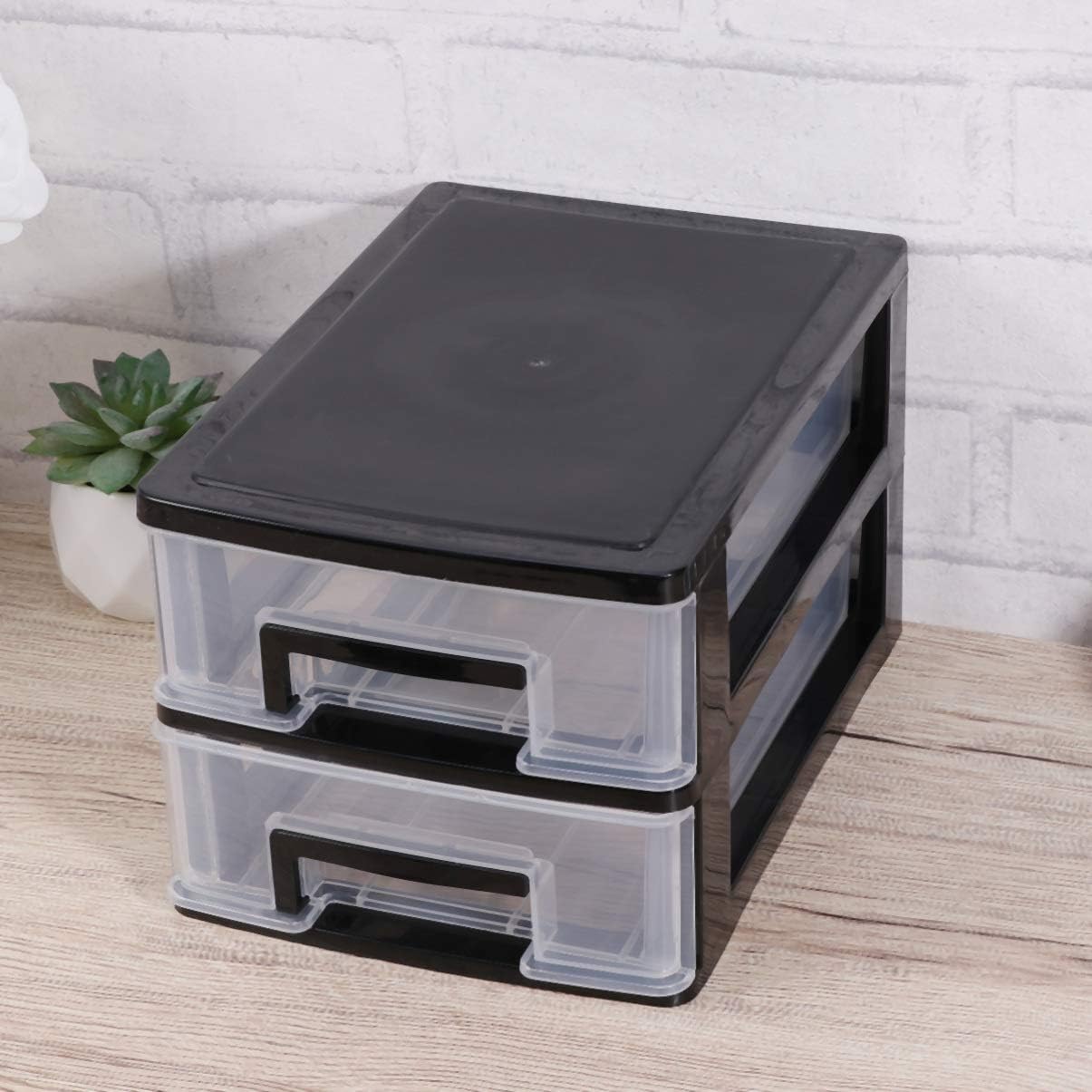 2 Tier Plastic Der Type Closet, Plastic Home Office Stora