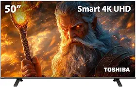 Smart TV DLED 50" 4K Toshiba VIDAA 3 HDMI 2 USB Wi-Fi
