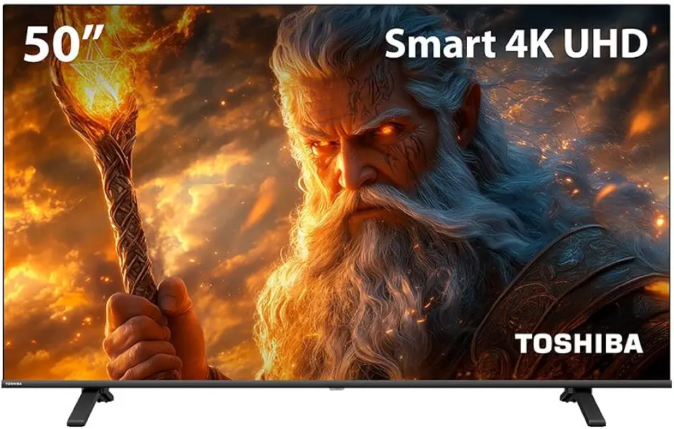 Smart TV DLED 50" 4K Toshiba VIDAA 3 HDMI 2 USB Wi-Fi
