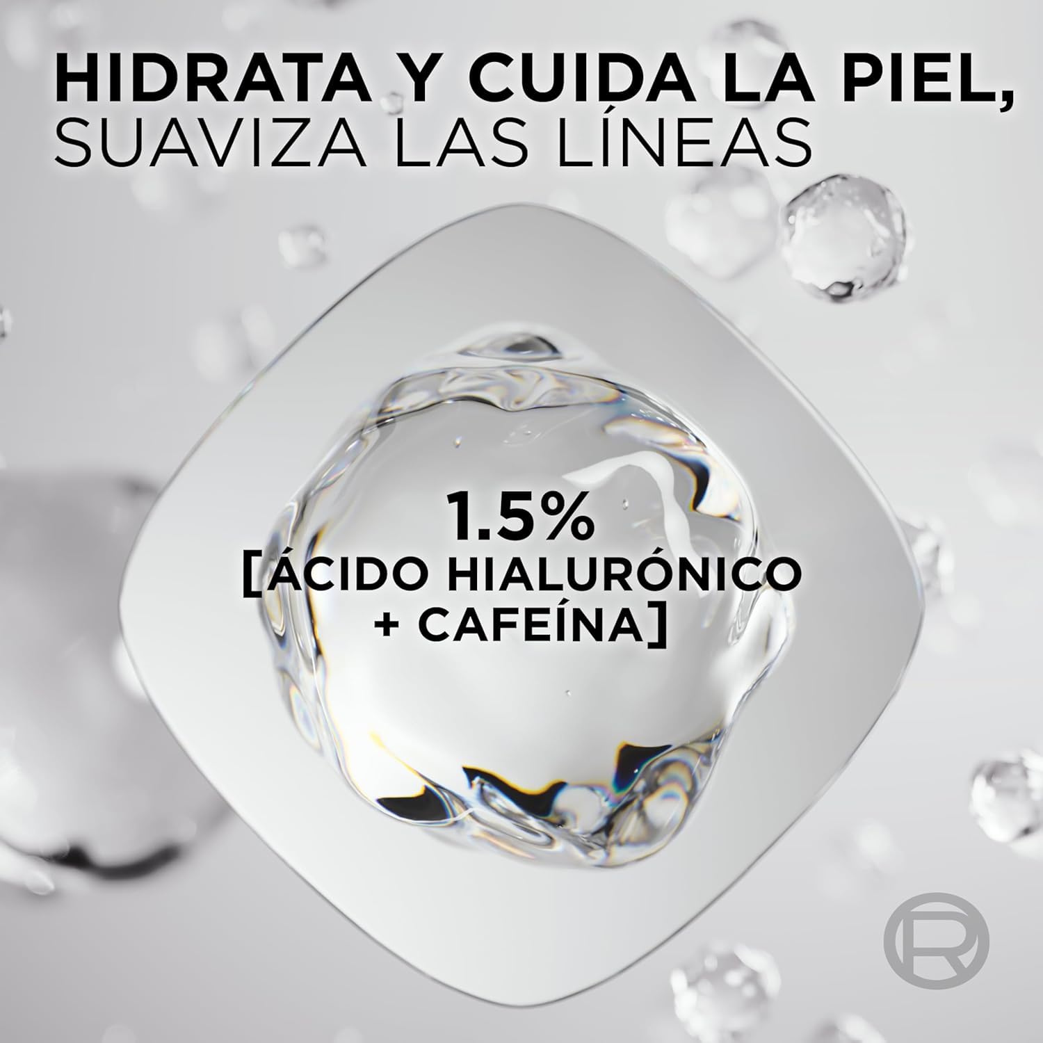 Pack L'Oreal Paris Dermo Expertise Revitalift Filler Sérum de Ojos con Ácido Hialurónico y Cafeína, 20 ml + L'Oréal Paris Sérum Corrector Iluminador, Cobertura Media, Accord Parfait, Tono 2R, 10ml