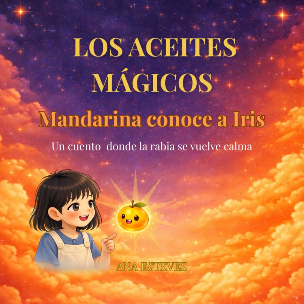 Los aceites Mágicos: Mandarina conoce a Iris: Un cuento para transformar la rabia en tranquilidad