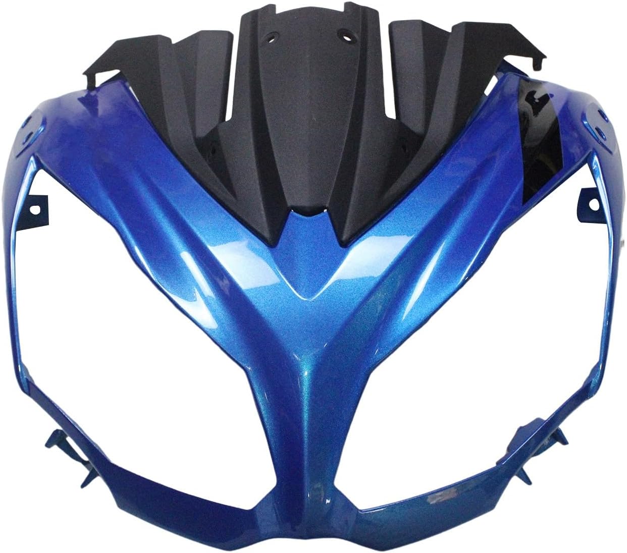 Injection ABS Fairing Kit Fit for 2012-2016 Kawasaki Ninja 650 ER-6F 12 13 14 15 16 Bodywork Motorcycle Plastic Body Frame Panel - Shark Blue & Yellow