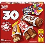 --- Nestle Assorted Chocolate & Candy - KITKAT, Coffee Crisp, AERO, Smarties - 303g (Pack of 30 Mini Bars)