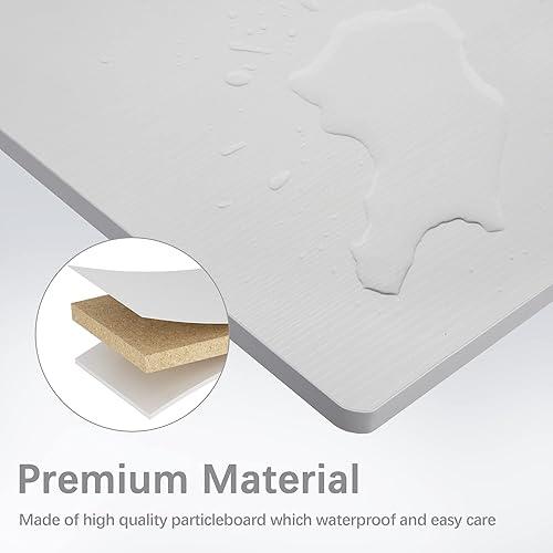 Miniatura 5 de Estación de peluquería de montaje en pared con cajón de almacenamiento bloqueado, estaciones de salón para estilista, blanco..