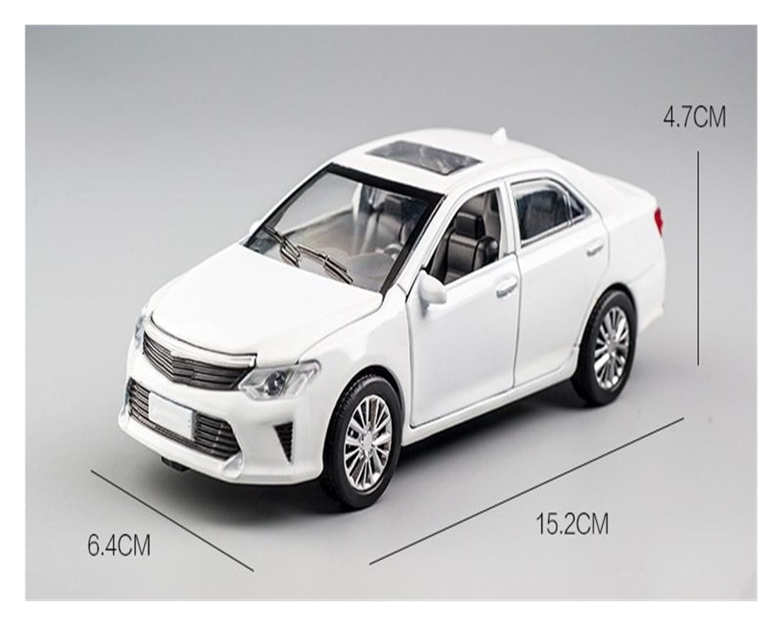 ONAIC Diecast Modello 1:32 Per Toyota Per Camry Modellino Auto In Lega Di Metallo Pressofuso Modellino Auto Da Collezione(Blu)