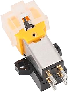 ASHATA AT91 Standard Moving Magnet Turntable Cartridge, Professional Turntable Cartridge, High Accuracy Replacement Magnetic Cartridge Stylus for Turntable Record Player, ASHATAchtwmiex2g