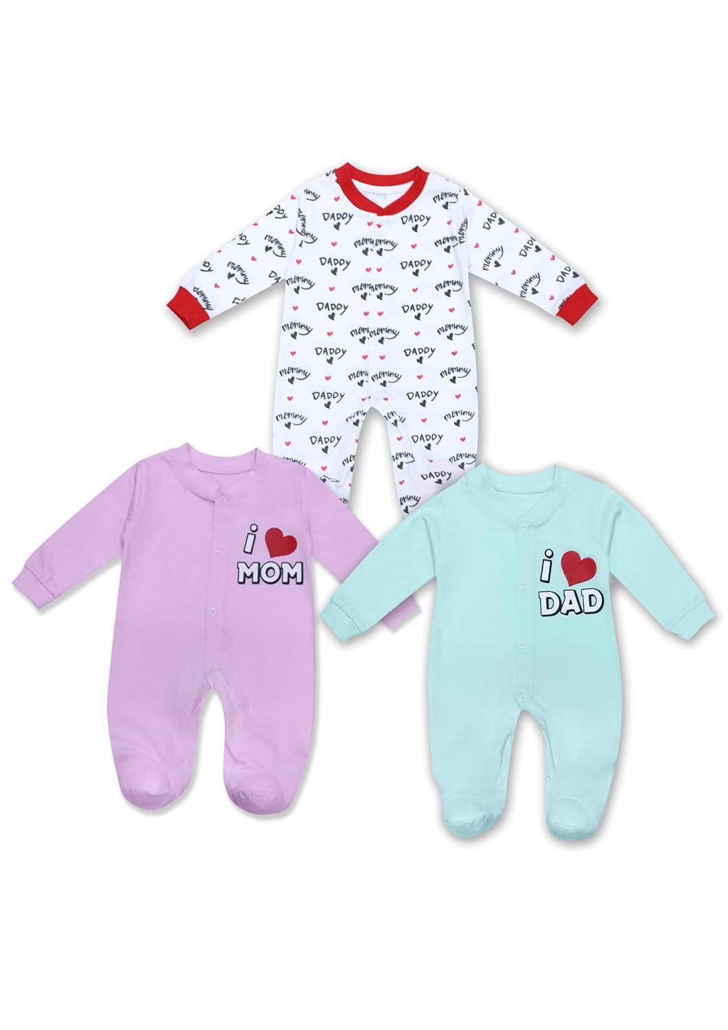TINYO Boy’s Self Design Regular Fit Sleepsuit for Baby Kids TINYO Boy’s Self Design Regular Fit Sleepsuit for Baby Kids