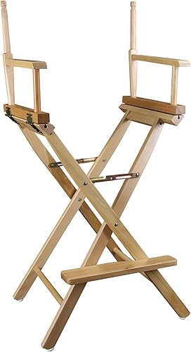 Miniatura 5 de Casual Home silla de director de 18 pulgadas, únicamente armazón, Madera, Honey Oak