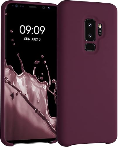 Miniatura 179 de kwmobile Funda Compatible con Samsung Galaxy S22 - Funda de teléfono de silicona TPU con acabado suave - Rojo Ruibarbo Piedra antigua,Azul