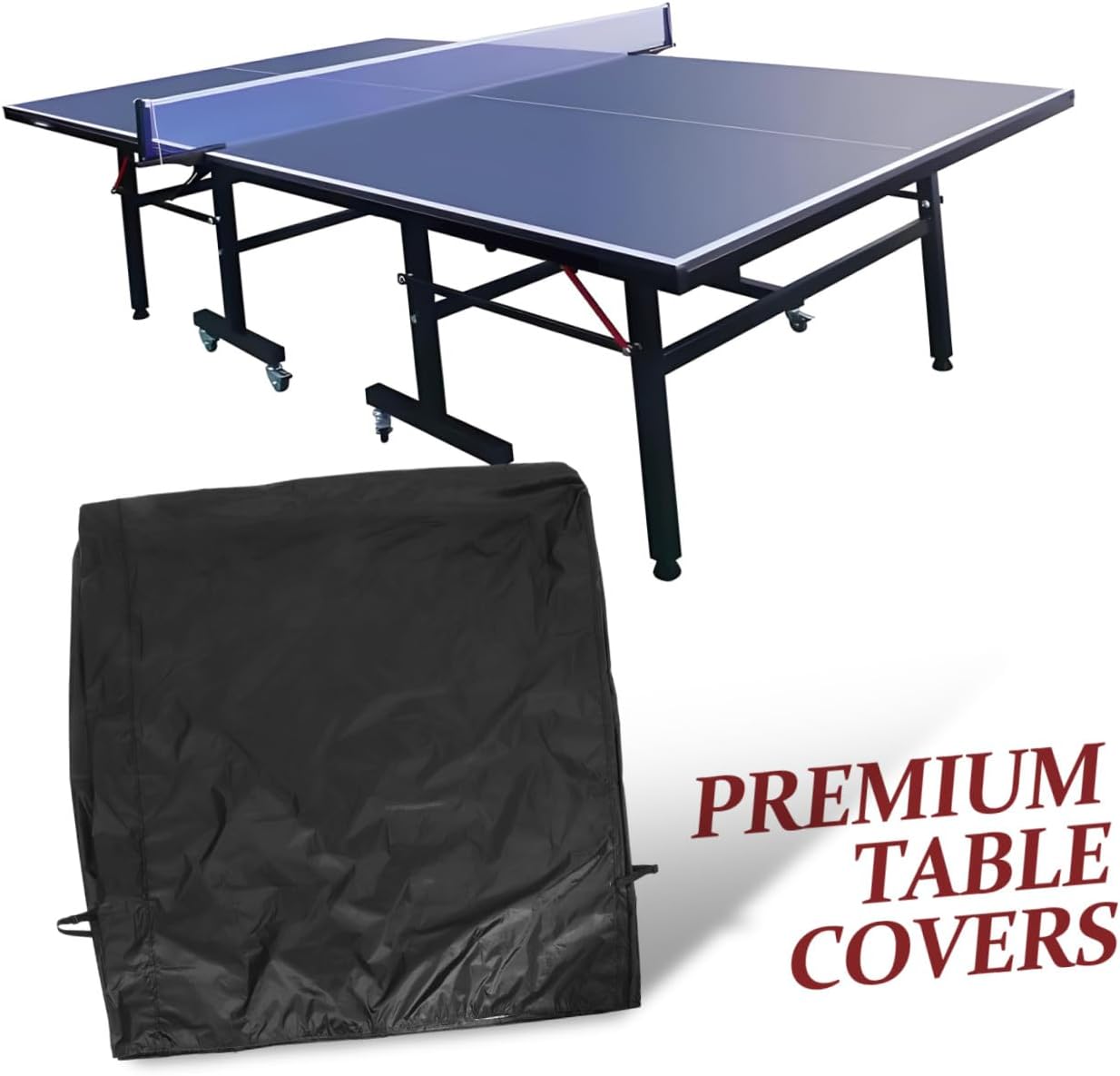 VANZACK Table Tennis Storage Sheet Outdoor Cover Windproof Rainproof Easy Wash Oxford Protect Pong Table