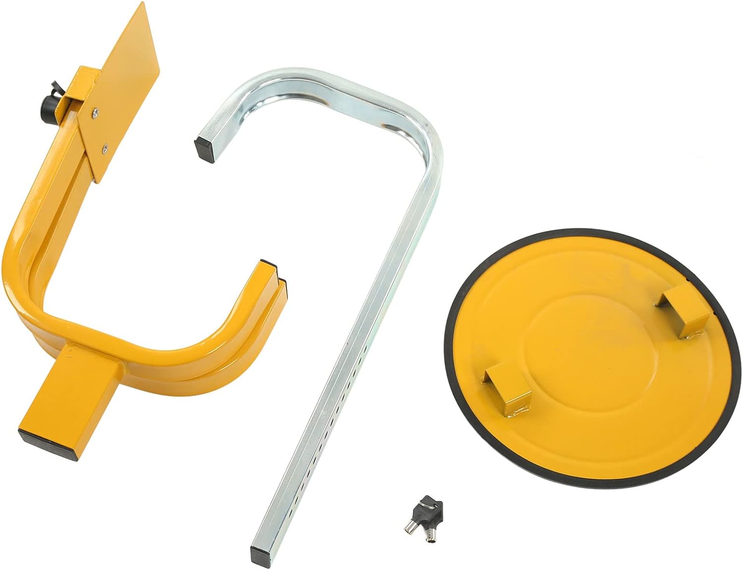 Adjustable Wheel Lock, Adjustable Clip Wheel Clamp Lock Parking Trunk Theft Deterrent High Hardness for Car,Wheel Lock