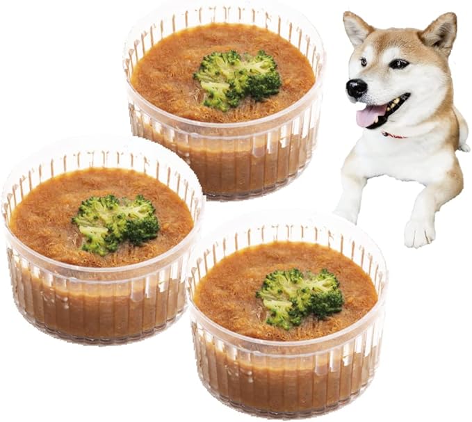 Amazon 犬用手作りごはん ペースト状無添加のシカ肉のポトフ ８０g ３個セット 子犬 老犬 離乳食 介護食 シニア パピー ドッグフード 手作りのオヤツやごちそう 人気トッピング お得 高栄養 消化 吸収 帝塚山wanbana ワンバナ Dolce Del 帝塚山