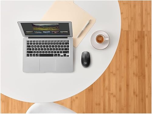 Miniatura 7 de Logitech Mouse inalámbrico M190 - Diseño de curva ambidiestro de tamaño completo, batería de 18 meses con modo de ahorro de energía, control preciso