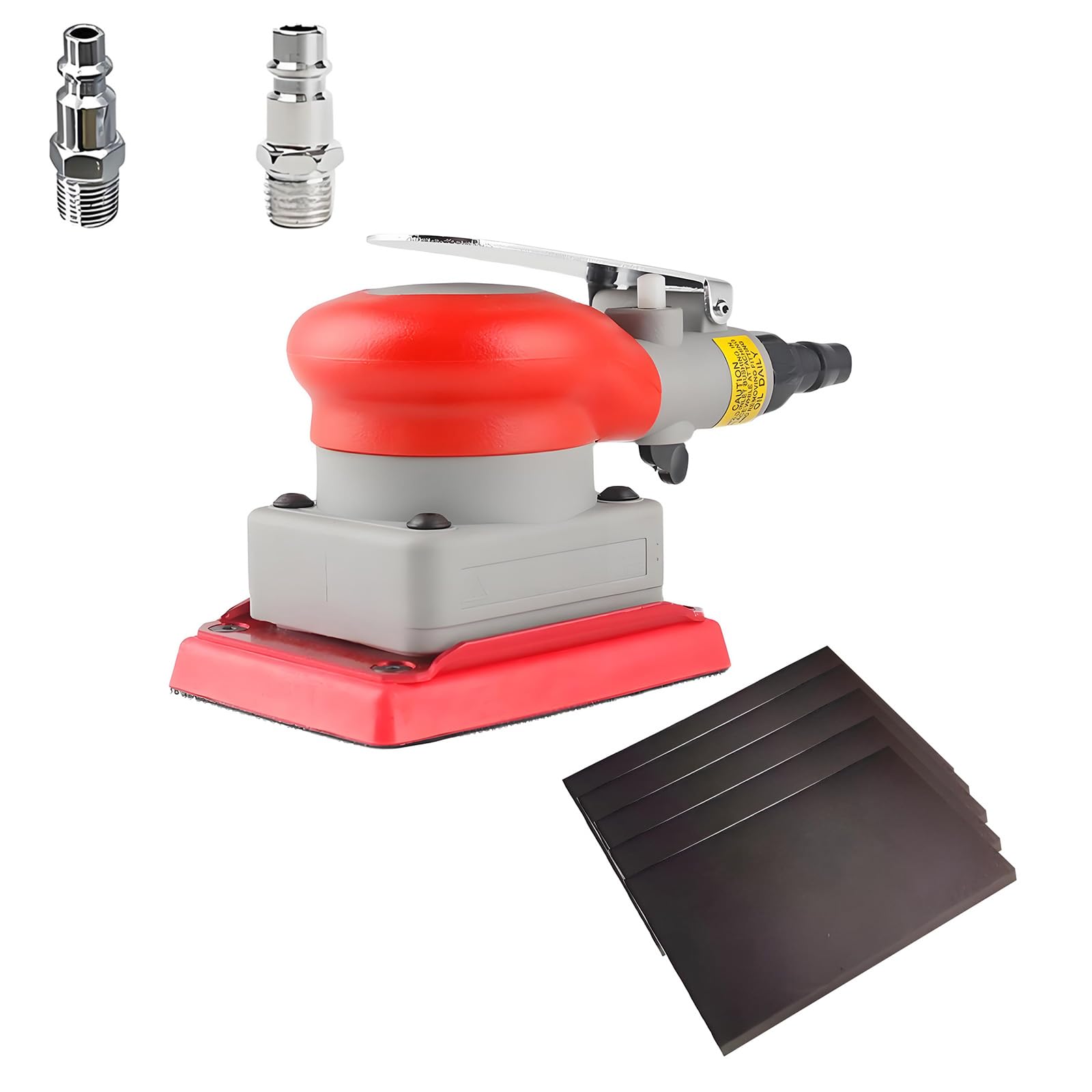 12000RPM Air Operated Sander Random Orbital Sander Ergonomic Grip and Low Noise Operations Random Orbital Sanders