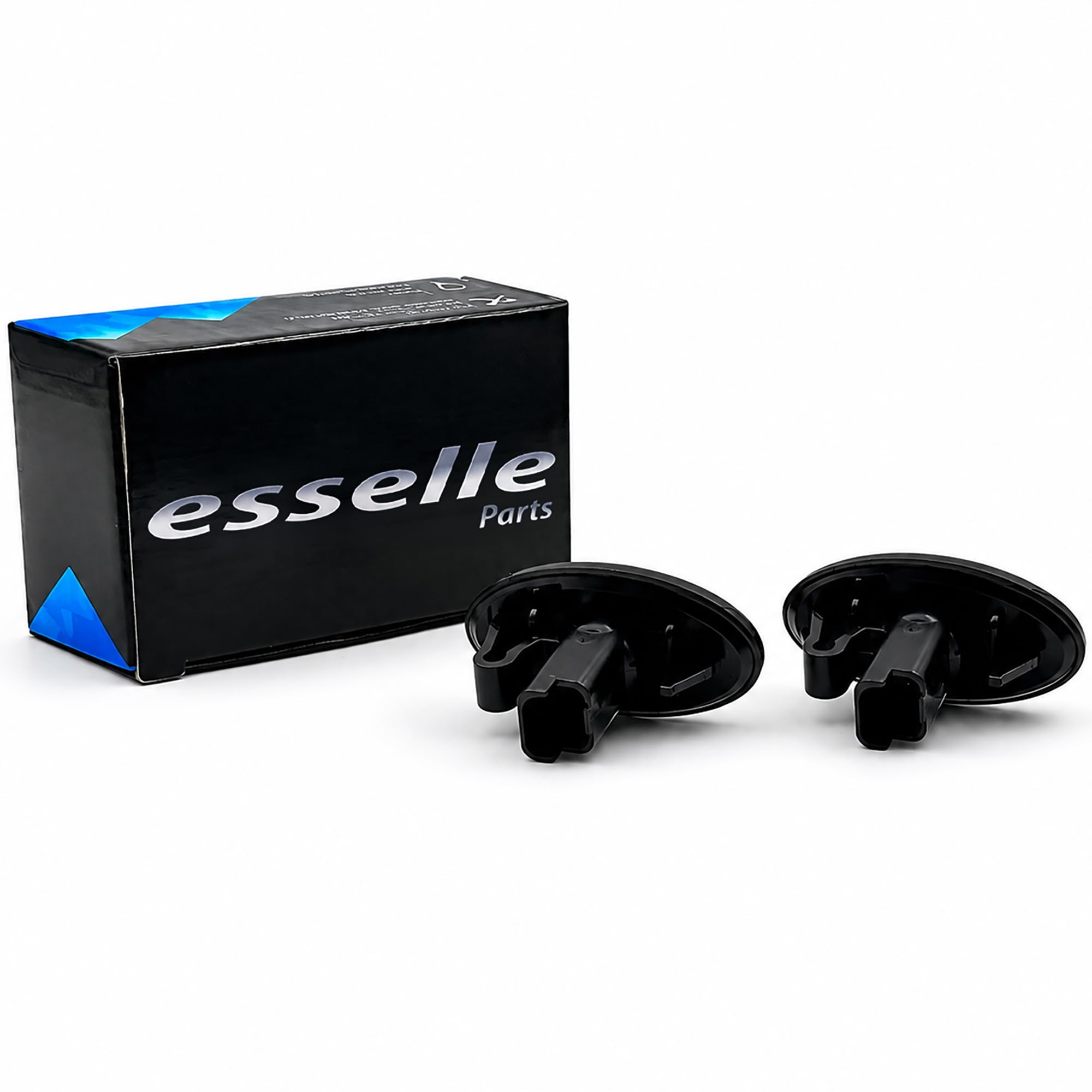 Coppia Frecce Laterali Nero Fumé Progressive Dinamiche A Led per Fiat Scudo MK2, Ulysse 3, Scudo 3, Doblò MK3, Opel Zafira Life, Vivaro MK3, Plug and play Canbus nessun errore