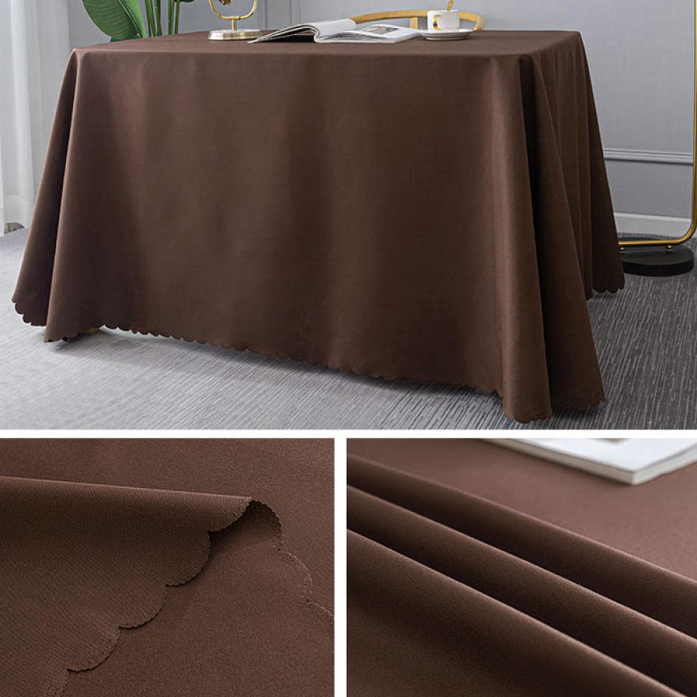 Mantel para Mesa de Cocina o Salón Hojas Rectangular Resistente Al Desgaste Duradero Lavable Diseño de Comedor Decoración del Hogar Dorado 200 × 260cm