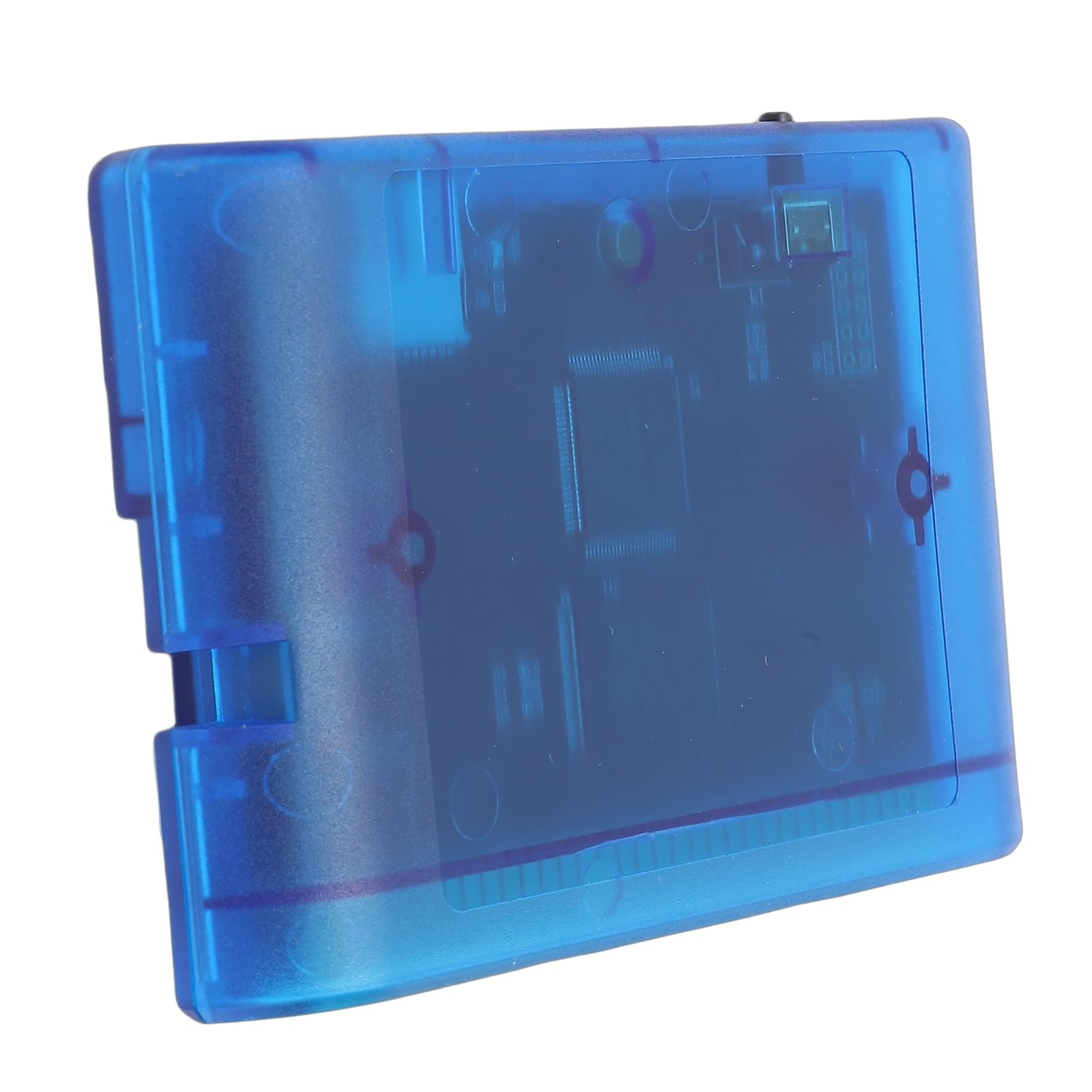 Plyisty Cartouche de Jeu Mega Drive V3 Pro pour Genesis et Master System, Carte Flash Tout-en-un avec Carte TF de 4 Go, Fonction de Sauvegarde et Prise en Charge des Triches, pour (BLUE)
