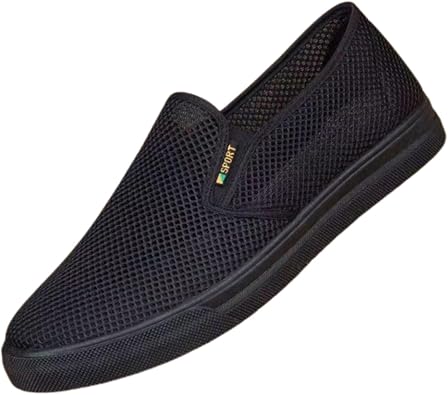 Black Men's Trainers, Running Shoes, Trainers & Sports Shoes for Men, Casual Shoes for Men, Jogging Shoes, Breathable Shoes, Slip-On Trainers, Breathable Squash Shoes, Running Shoes