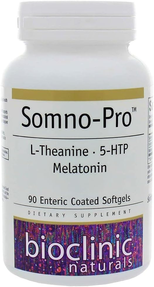 Somno-Pro 90 gels with Melatonin, 5HTP, and L-Theanine