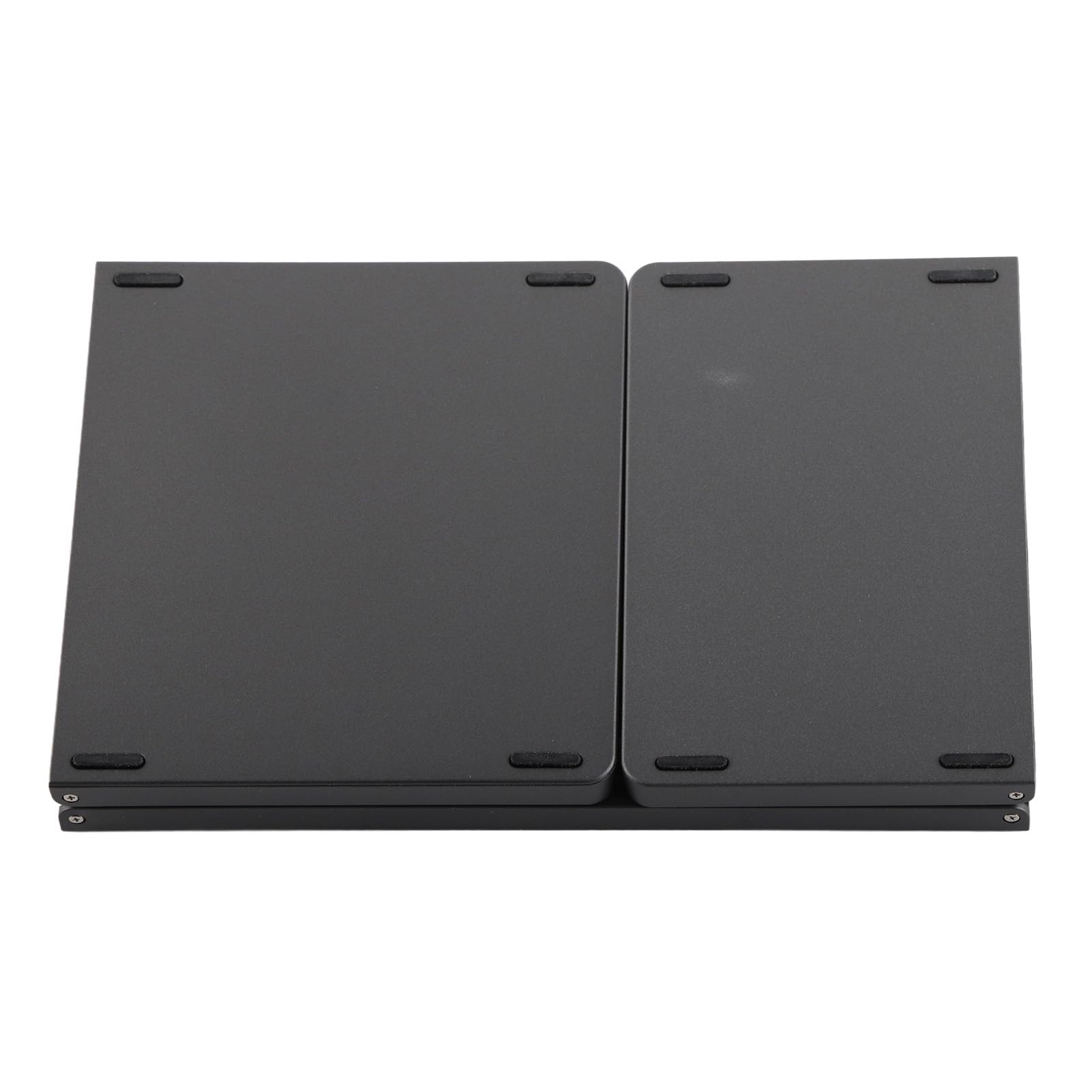 Tastiera Bluetooth Pieghevole, Tastiera Wireless 3 Pieghe Mini Tastiera Pieghevole Portatile, Tastiera Tascabile Ultra Sottile Ricaricabile per OSX per Android per (Grigio scuro)