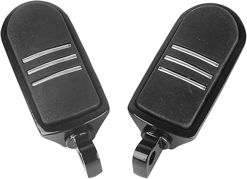 Miniatura 7 de XMT-MOTO - Reposapiés negro para Harley Electra Street Glide Road King