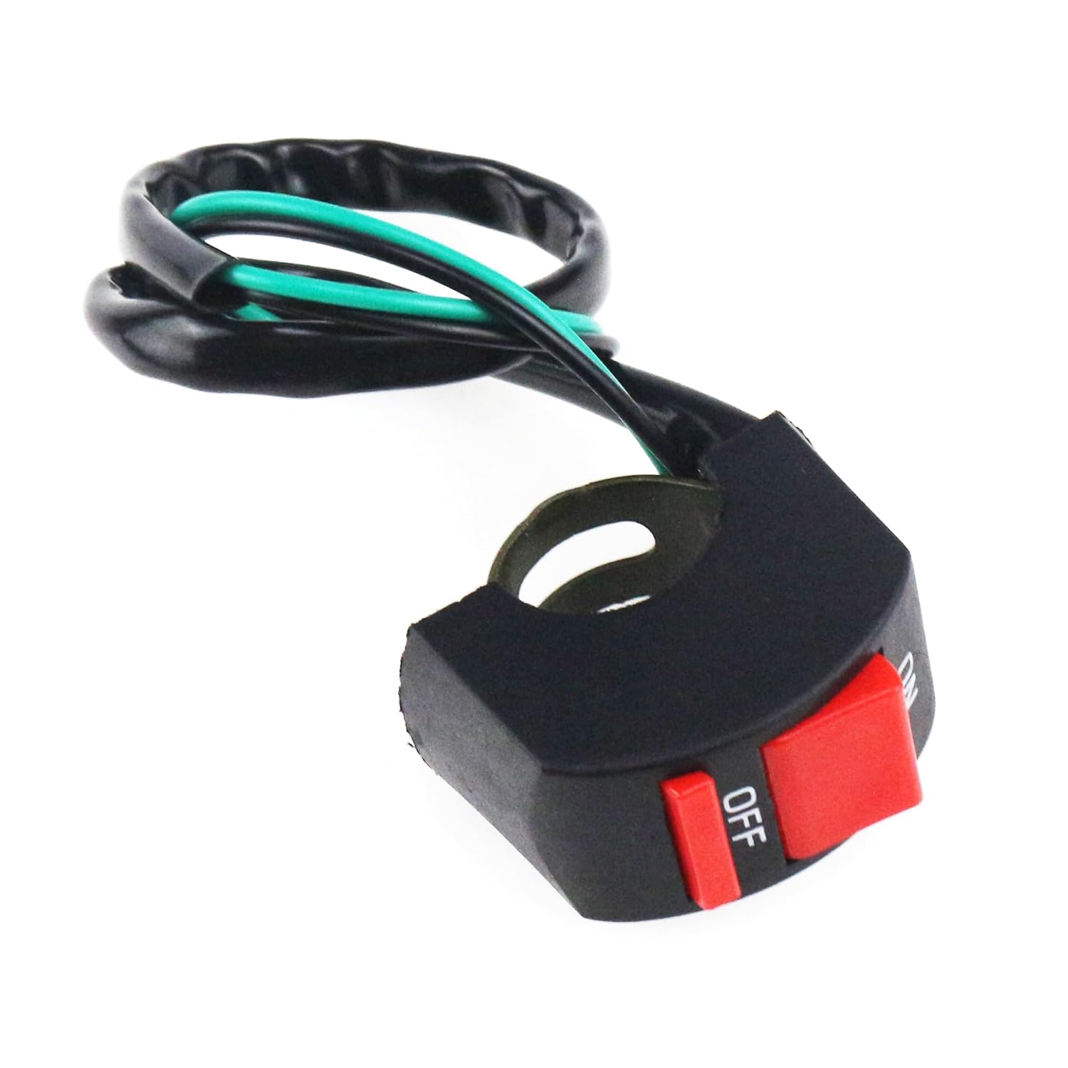 On Off Dirt Bike Kill Switch 7/8 Mini Bike Kill Switch for Predator 212cc 196cc 97cc Coleman CT100U CT200U BT200X Baja Warrior MB200 DB30 Motovox CRF50 XR50 TaoTao Coolster Apollo Motorcycle 4PCS