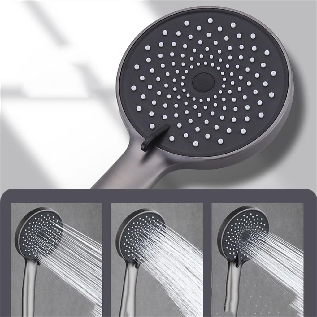 Home Bathroom Simples Shower Set Split Type All Copper Gun Gray Pressurized Bath