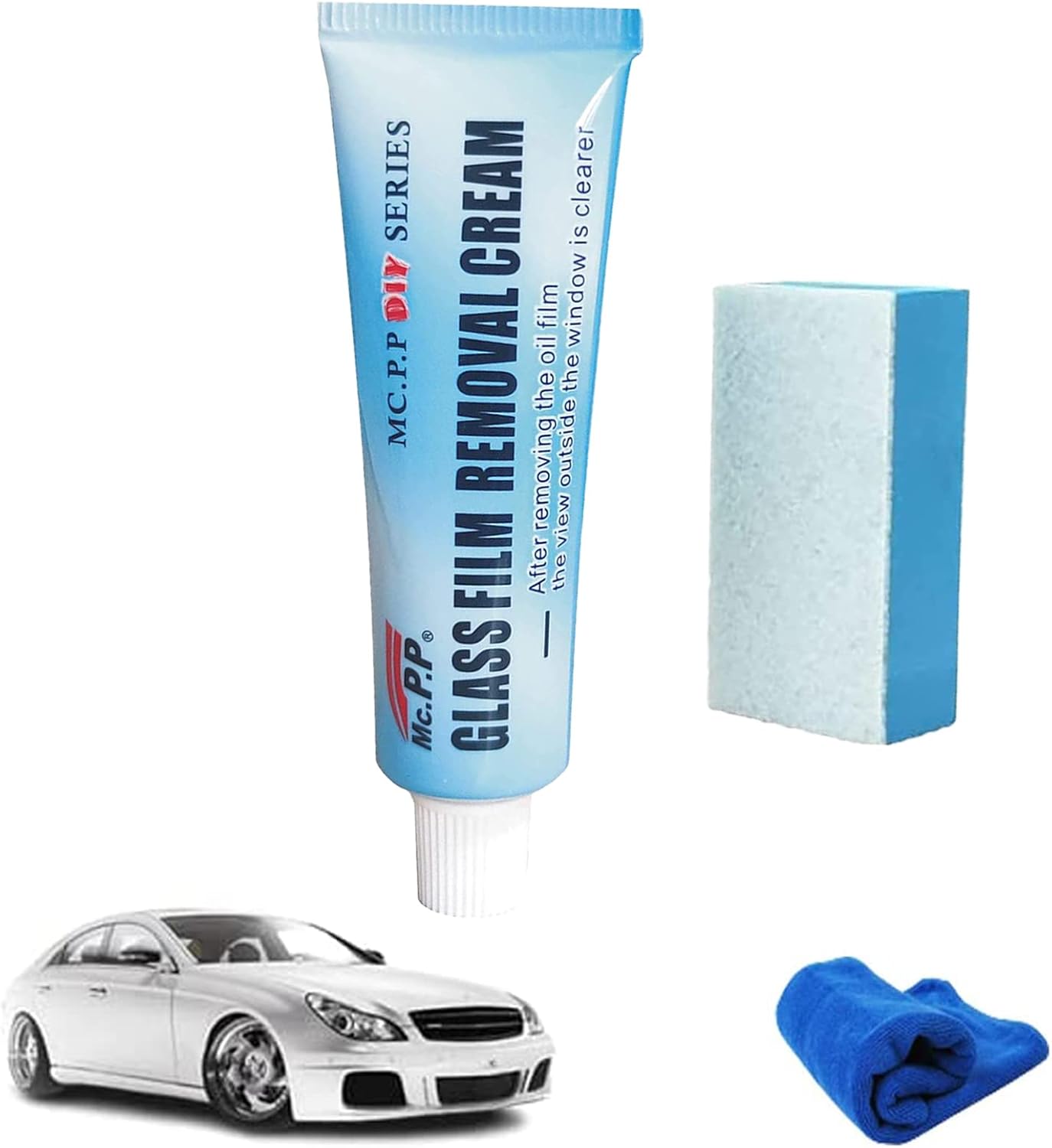 Car Glass Oil Film Cleaner, Glass Film Removal Cream, Glass Oil Film Removing Paste, Glass