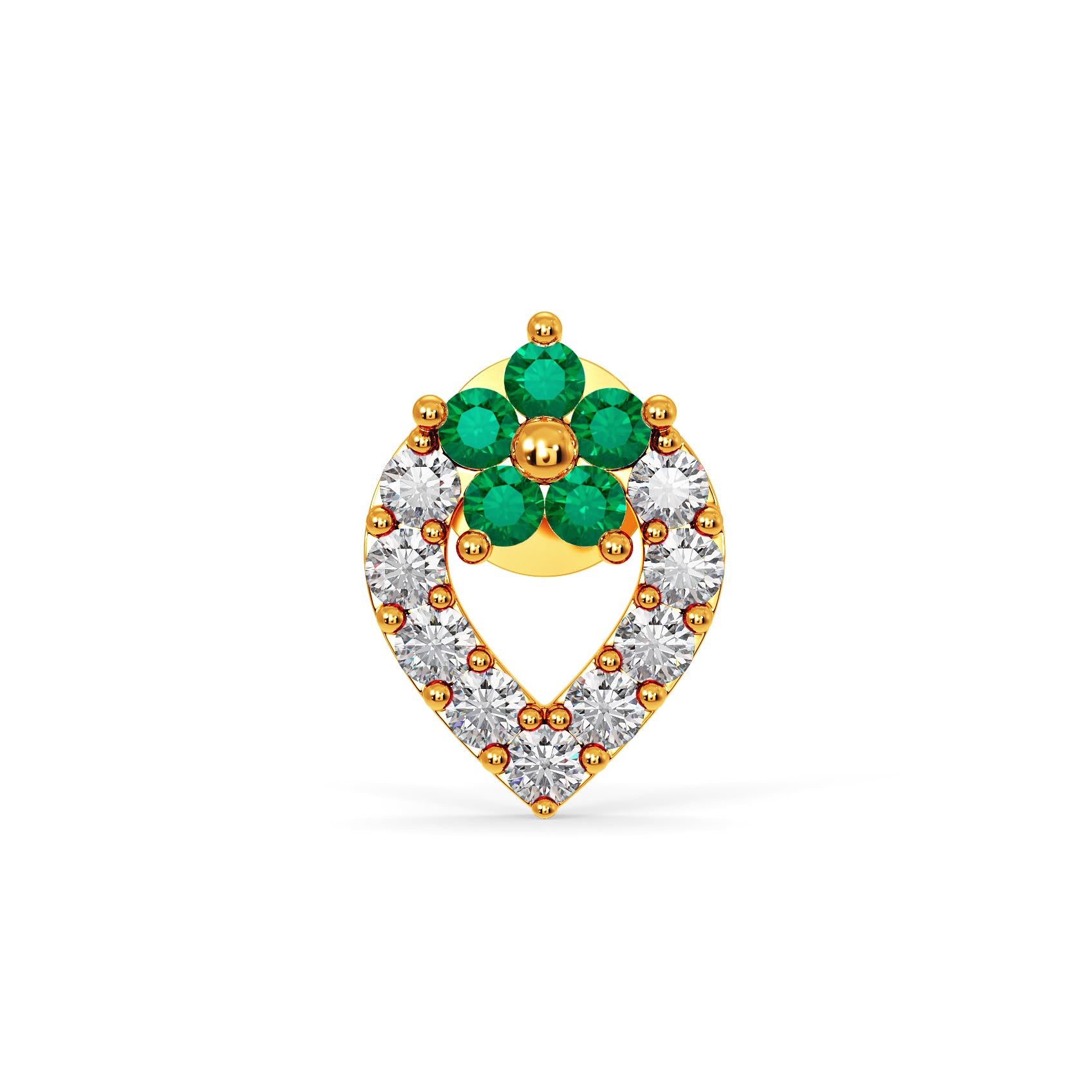 Joyalukkas 22 kt (916) Lilliputian Bloom Gold Nosepin (B0CVDKDWXK) Amazon Price History, Amazon Price Tracker