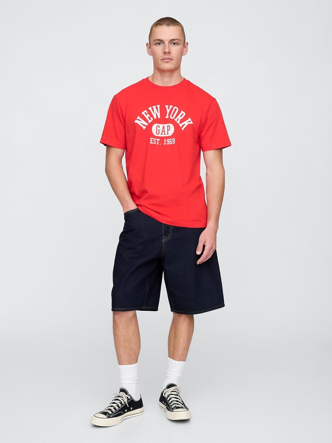 Gap Mens Graphic Logo Knit - Image 2