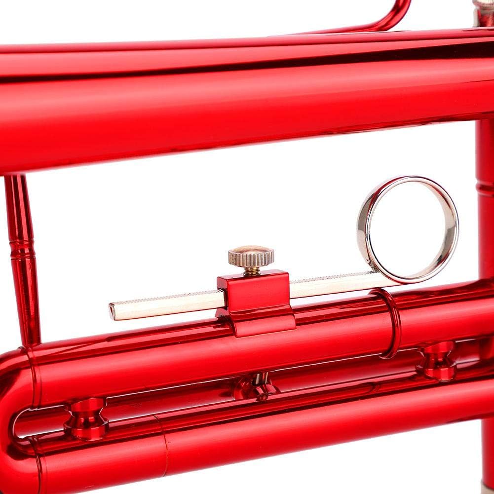 Bnineteenteam Trompette en Laiton, Trompette Plate en Laiton pour Instrument à Vent Trompette Music en 3 Couleurs différentes