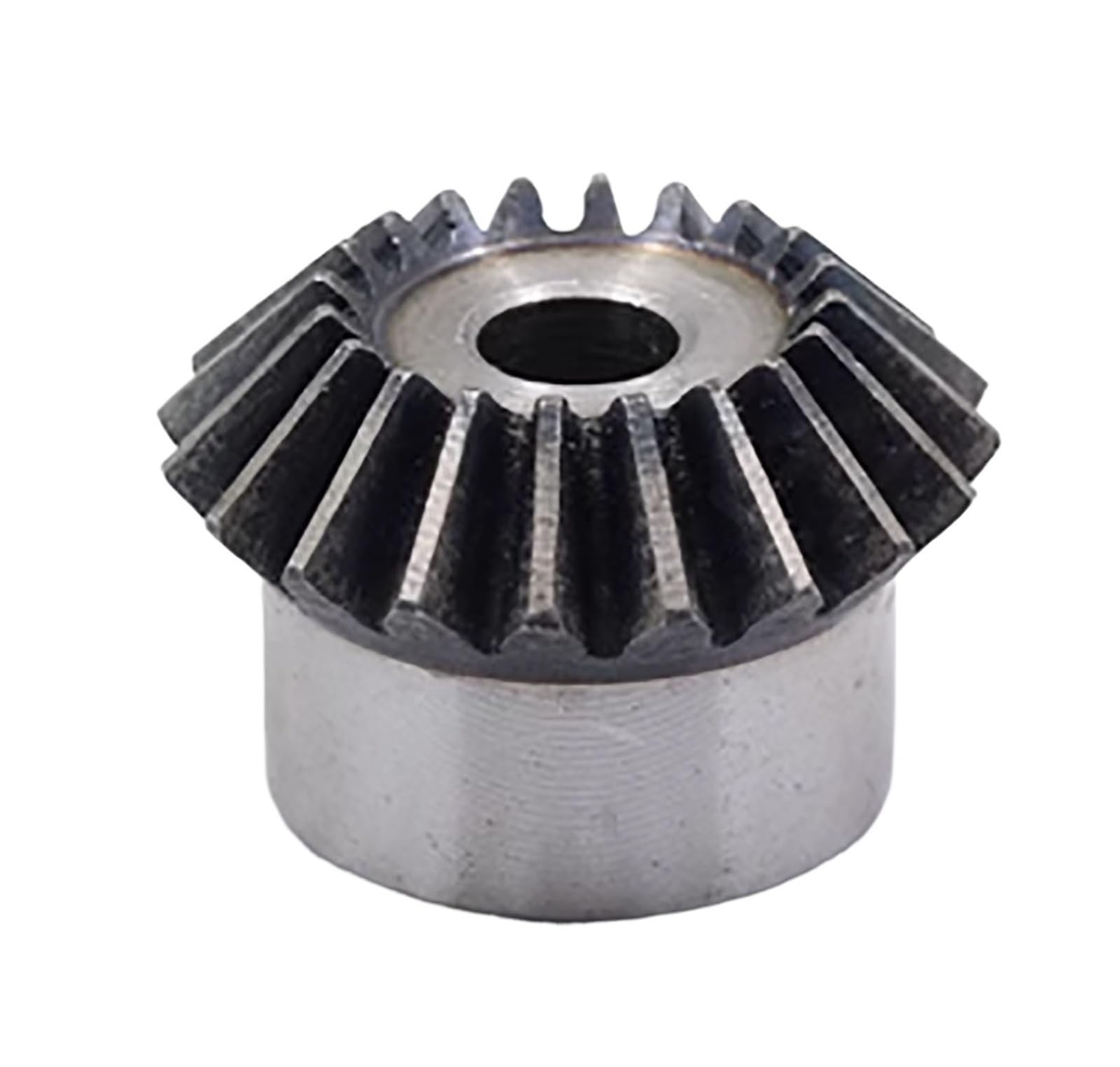 Bevel Gear Pinion Hardware Mechanical 1Pcs 2.5 Module 1:1 15-30 Tooth Bevel Gear 90 Degrees 45# Steel Mechanical Power Transmission Gear Process Hole(2.5M 23Teeth)